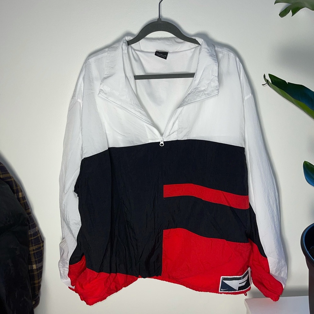 nike quarter zip wind breaker